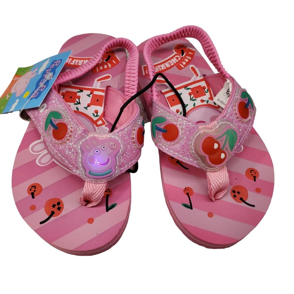 Peppa Pig Sandals Peppa Pig Flip Flops Childrens Summer Shoes